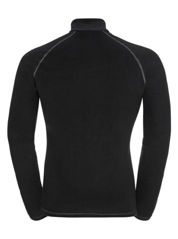 Odlo Fleecepullover "Rigi Light" in Schwarz