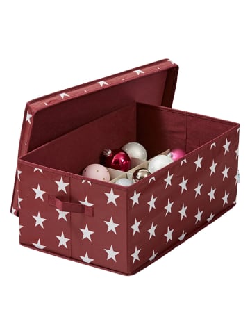 STORE IT Kerstballenbox rood - (B)58 x (H)25 x (D)36 cm