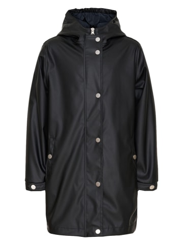 HULABALU Płaszcz przeciwdeszczowy "Zizzie" w kolorze czarnym