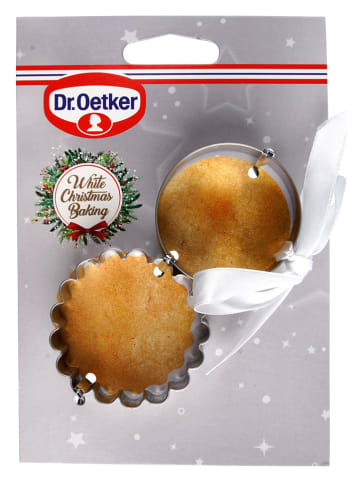 Dr. Oetker 2er-Set: Edelstahl-Ausstecher "Ring" - 2 x 2 Stück