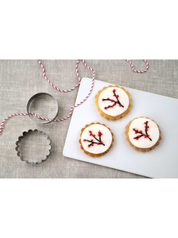 Dr. Oetker 2-delige set: roestvrijstalen steekvormpjes "Ring" - Ø 5 cm