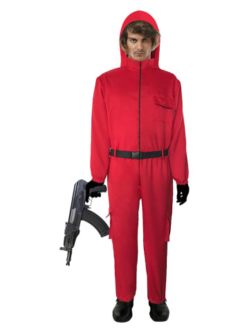 CHAKS Kombinezon kostiumowy "Squad Killer" w kolorze czerwonym