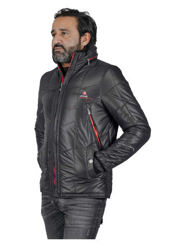 Peak Mountain Steppjacke "Capa" in Schwarz