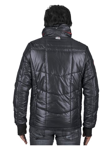 Peak Mountain Steppjacke "Capa" in Schwarz
