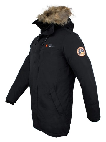 Peak Mountain Daunenparka "Cogan" in Schwarz