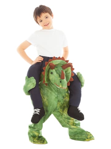 CHAKS Kombinezon kostiumowy "Carry Me - Triceratops" w kolorze zielonym