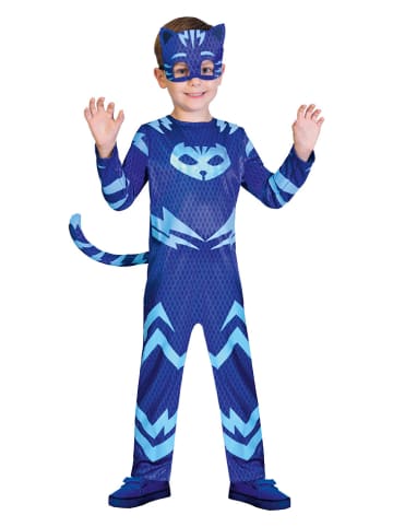 amscan Kostium "PJ Masks Catboy Good" w kolorze niebieskim