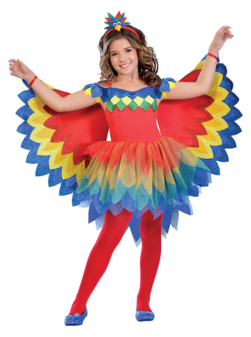 amscan 3-częściowy kostium "Pretty Parrot Fairy" ze wzorem