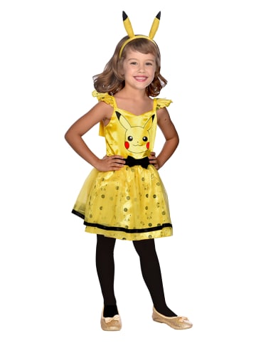 amscan 2-delig kostuum "Pikachu" geel