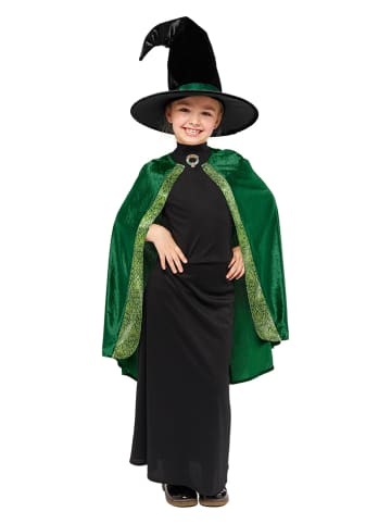 amscan 3-częściowy kostium "Professor McGonagall" w kolorze czarno-zielonym