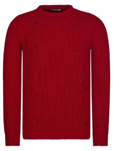 GIORGIO DI MARE Sweter w kolorze czerwonym