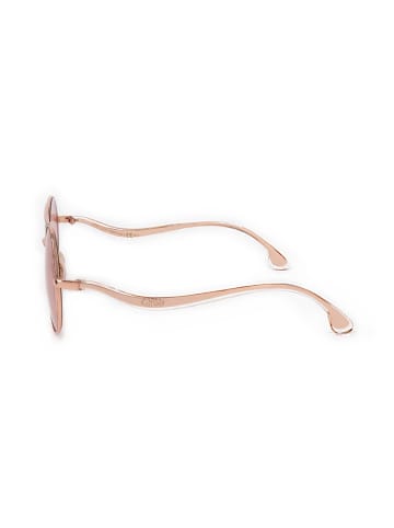 Jimmy Choo Damskie okulary przeciwsłoneczne w kolorze różowozłotym
