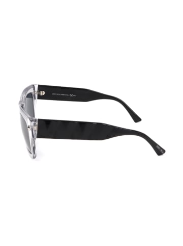 Jimmy Choo Męskie okulary przeciwsłoneczne w kolorze czarno-szarym