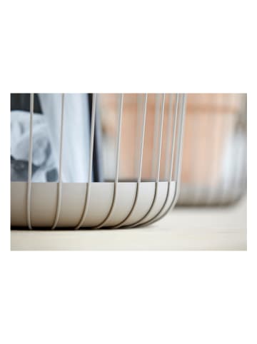 Zone Denmark Aufbewahrungskorb "Inu" in Taupe - (H)30,5 x Ø 30 cm