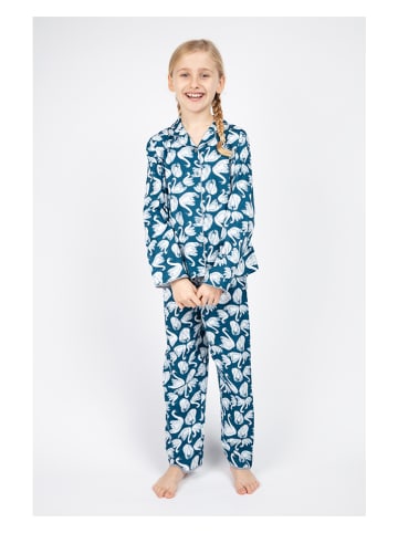 Cyberjammies Pyjama "Maria" blauw/wit