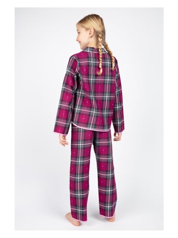 Cyberjammies Pyjama "Natasha" in Beere/ Schwarz