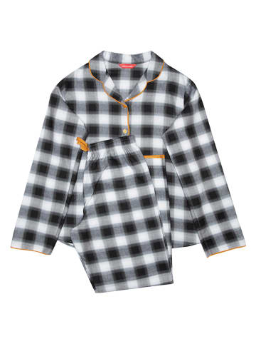 Cyberjammies Pyjama "Annie" in Schwarz/ Weiß