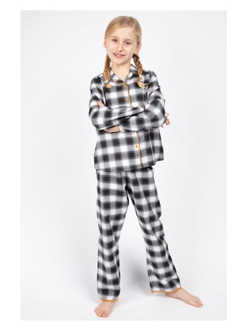 Cyberjammies Pyjama "Annie" in Schwarz/ Weiß