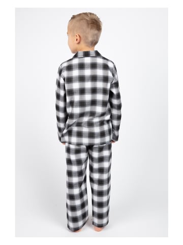 Cyberjammies Pyjama "William" in Schwarz/ Weiß