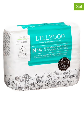 Lillydoo 6er-Set: Windeln, Gr. 4, 9-14 kg (174 Stück)