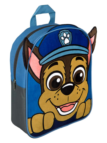 Paw Patrol Plecak "Chase" w kolorze niebiesko-jasnobrązowym - 25,5 x 31,5 x 10 cm