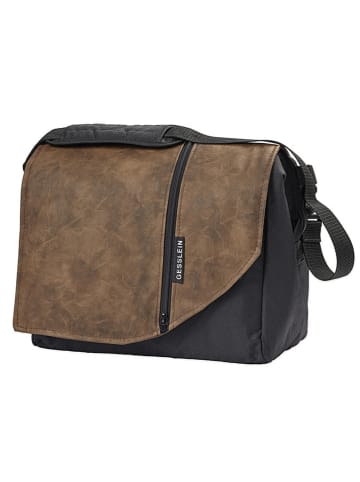 Gesslein Luiertas "N°3" bruin - (B)37,5 x (H)30 x (D)18 cm