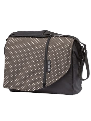 Gesslein Wickeltasche "N°3" in Braun - (B)37,5 x (H)30 x (T)18 cm