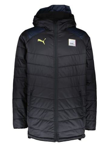 Puma Doorgestikte mantel "Bayreuth" zwart