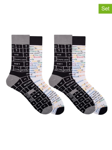 Spox Sox 2-delige set: sokken "IT Developer" meerkleurig