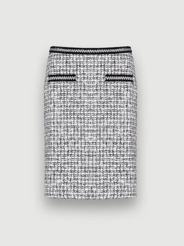 Molton Spódnica w białym kolorze ze wzorem