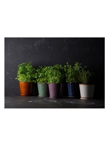 Bitz Blumentopf in Blau - Ø 14 cm