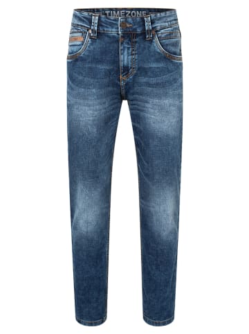 Timezone Spijkerbroek "Edward" - slim fit - blauw