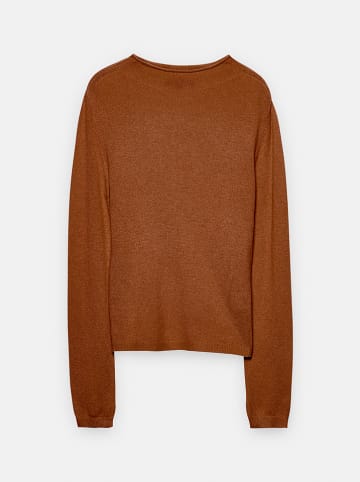 Someday Sweter "Tadini" w kolorze jasnobrązowym