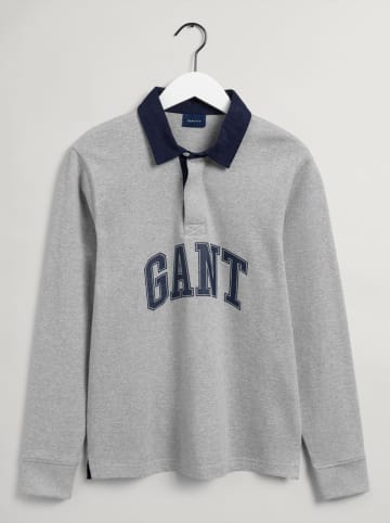 Gant Koszulka polo w kolorze jasnoszarym