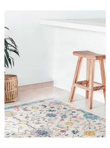 VIVACE Kurzflor-Teppich "Mamoo" in Beige/ Bunt