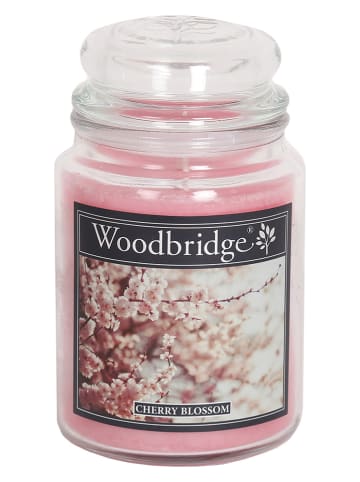 Woodbridge Duftkerze "Cherry Blossom" in Rosa - 565 g