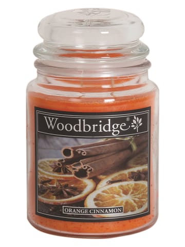Woodbridge Geurkaars "Orange Cinnamon" oranje - 565 g