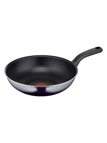 Tefal Wokpfanne "Resist" in Grau/ Schwarz - Ø 28 cm