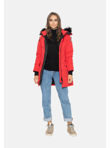 Northwood Parka "Alex" w kolorze czerwonym