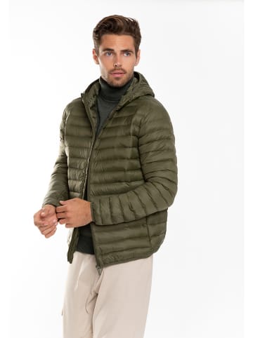 Northwood Doorgestikte jas "Aspen" kaki