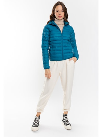 Northwood Doorgestikte jas "Huez" blauw