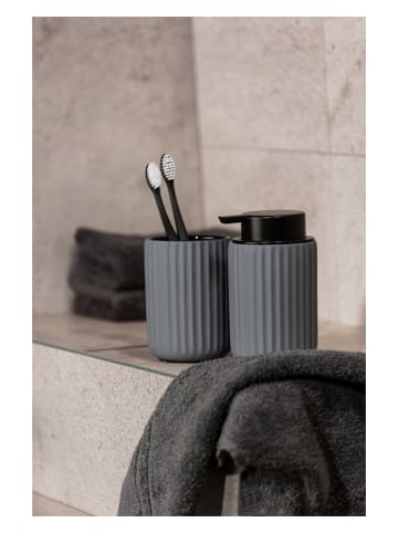 Wenko Zeepdispenser "Belluno" grijs - (H)13,5 cm