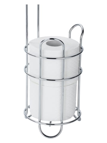 Wenko Toilettenpapierhalter in Chrom - (H)59 x Ø 16 cm