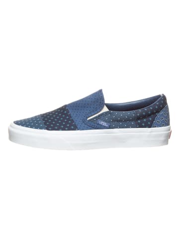 Vans Slippersy "Classic Slip-On" w kolorze niebieskim