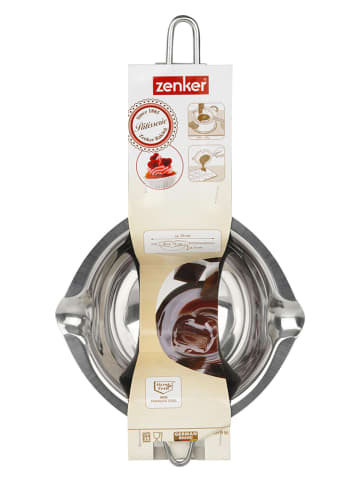 Zenker Tygiel w kolorze srebrnym do topienia czekolady - 225 ml