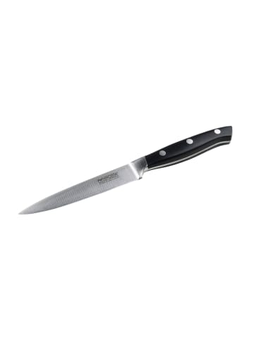 Nirosta Universalmesser "Nirosta" in Schwarz/ Silber - (H)11 cm
