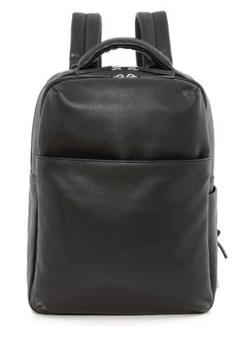 Neropantera Skórzany plecak w kolorze czarnym - 30 x 38 x 16 cm