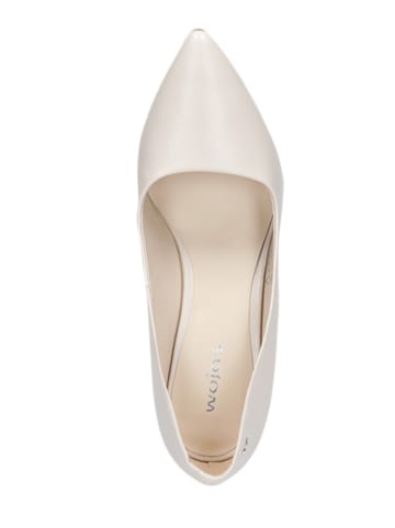 Wojas Leren pumps wit