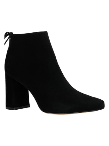 Wojas Leder-Stiefeletten in Schwarz