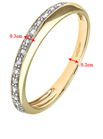 Revoni Gold-Ring mit Diamanten